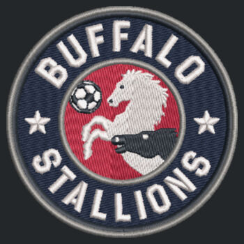 Stallions Logo - Accord Microfleece Vest Design