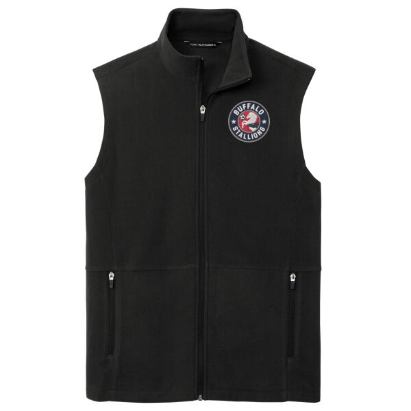 Stallions Logo - Embroidered - Accord Microfleece Vest Thumbnail