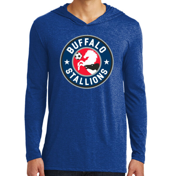 Stallions Logo - Perfect Tri ® Long Sleeve Hoodie Thumbnail