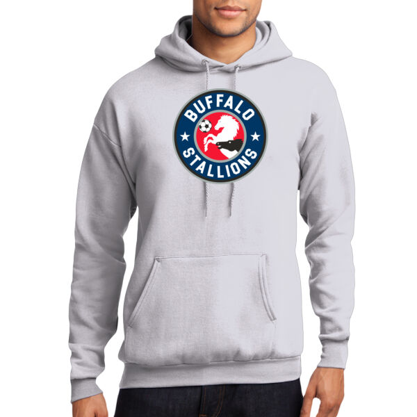 Stallions Logo - Core Fleece Pullover Hooded Sweatshirt Thumbnail