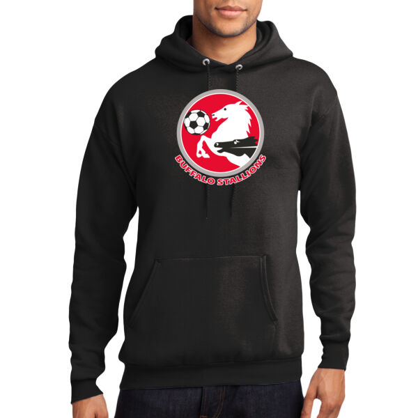 Stallions Retro - Core Fleece Pullover Hooded Sweatshirt Thumbnail