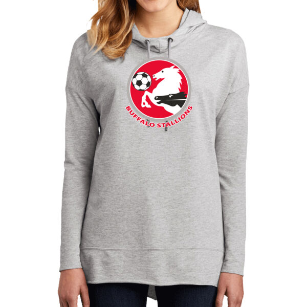 Retro Logo - Women's Featherweight French Terry  Hoodie Thumbnail