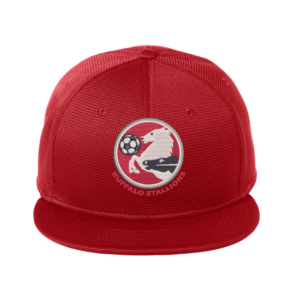 Retro Logo - Embroiderd - Pivot Flat Bill Snapback Cap Thumbnail